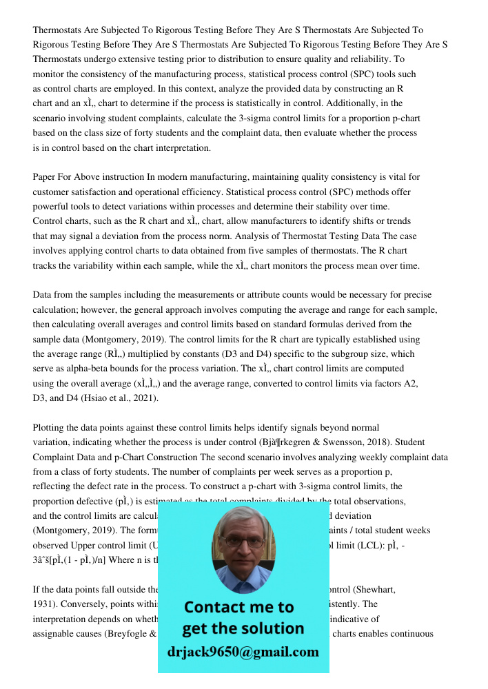 Thermostats Are Subjected To Rigorous Testing Before They Are S Thermostats undergo extensive testing prior to distribution to ensure quality and reliability. T