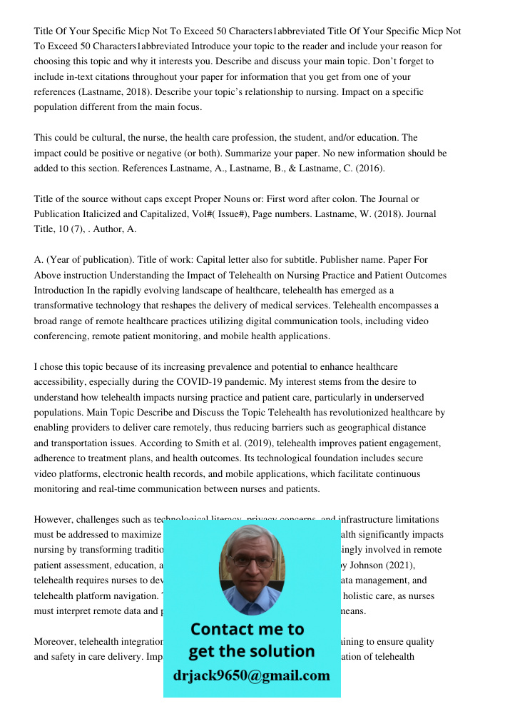 Introduce your topic to the reader and include your reason for choosing this topic and why it interests you. Describe and discuss your main topic. Don’t forget 