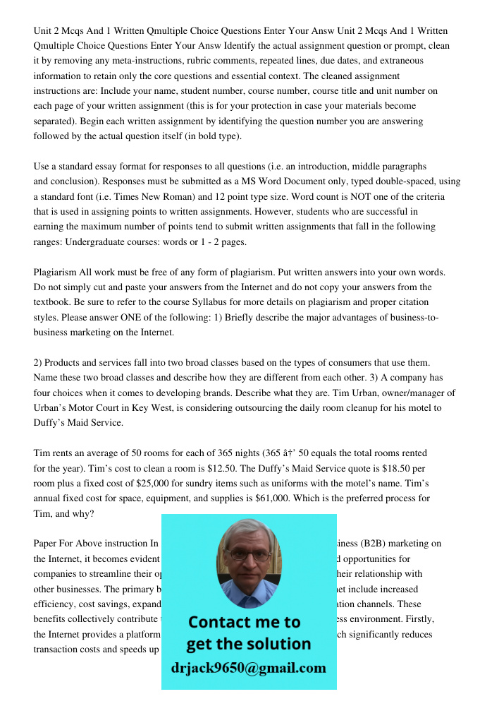 Identify the actual assignment question or prompt, clean it by removing any meta-instructions, rubric comments, repeated lines, due dates, and extraneous inform