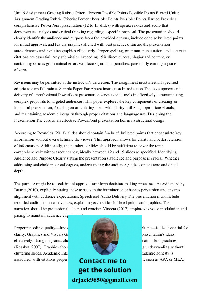 Provide a comprehensive PowerPoint presentation (12 to 15 slides) with speaker notes and audio that demonstrates analysis and critical thinking regarding a spec