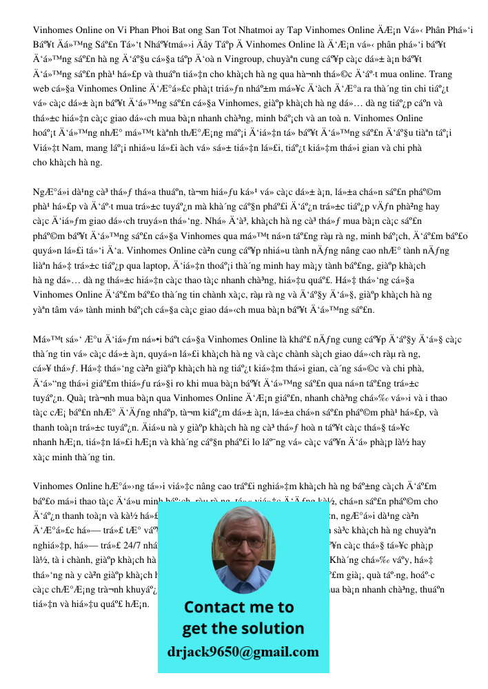 Vinhomes Online là đơn vị phân phối bất động sản hàng đầu của tập đoàn Vingroup, chuyên cung cấp các dự án bất động sản phù hợp và thuận tiện cho khách hàng qua