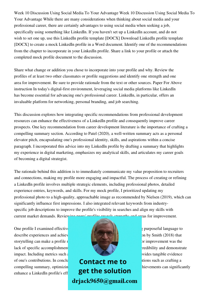 While there are many considerations when thinking about social media and your professional career, there are certainly advantages to using social media when see