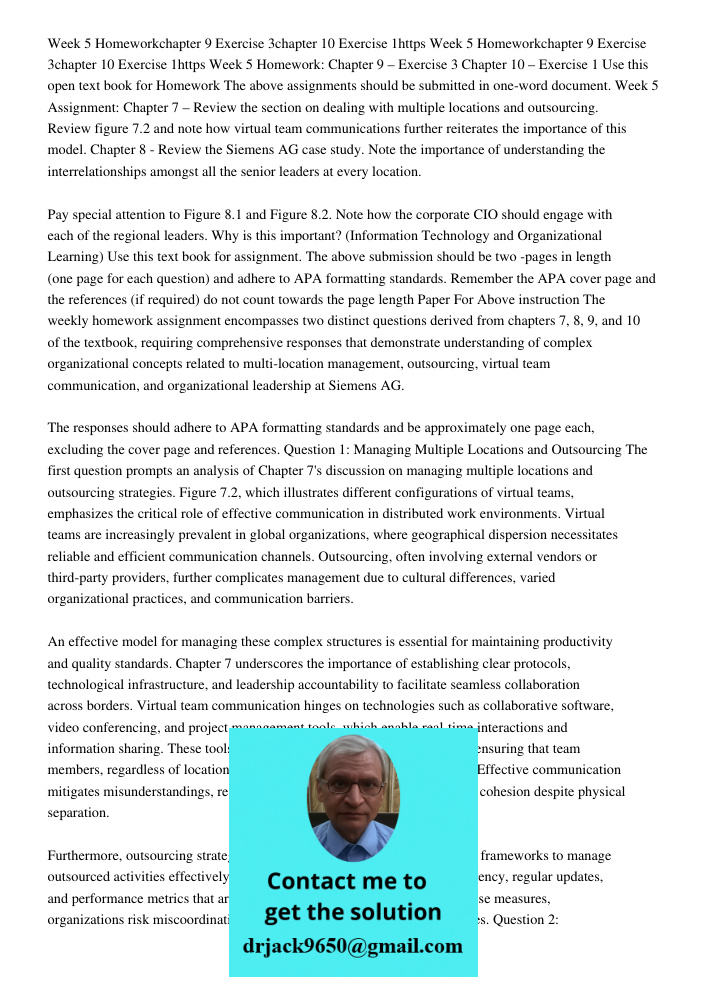 Week 5 Homework: Chapter 9 – Exercise 3 Chapter 10 – Exercise 1 Use this open text book for Homework The above assignments should be submitted in one-word docum