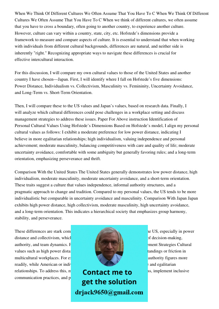 When we think of different cultures, we often assume that you have to cross a boundary, often going to another country, to experience another culture. However, 