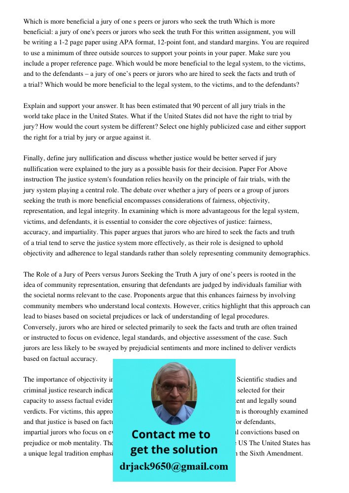 For this written assignment, you will be writing a 1-2 page paper using APA format, 12-point font, and standard margins. You are required to use a minimum of th