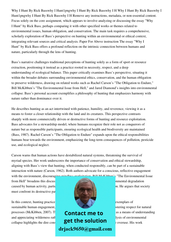 Remove any instructions, metadata, or non-essential content. Focus solely on the core assignment, which appears to involve analyzing or discussing the essay "Wh