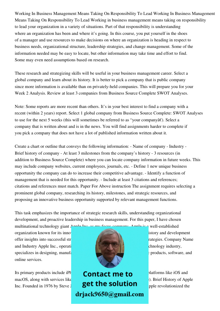 Working in business management means taking on responsibility to lead your organization in a variety of situations. Part of that responsibility is understanding