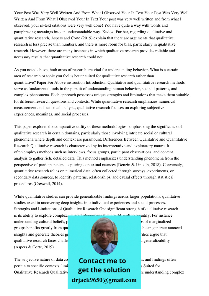 Your post was very well written and from what I observed, your in-text citations were very well done! You have quite a way with words and paraphrasing meanings 